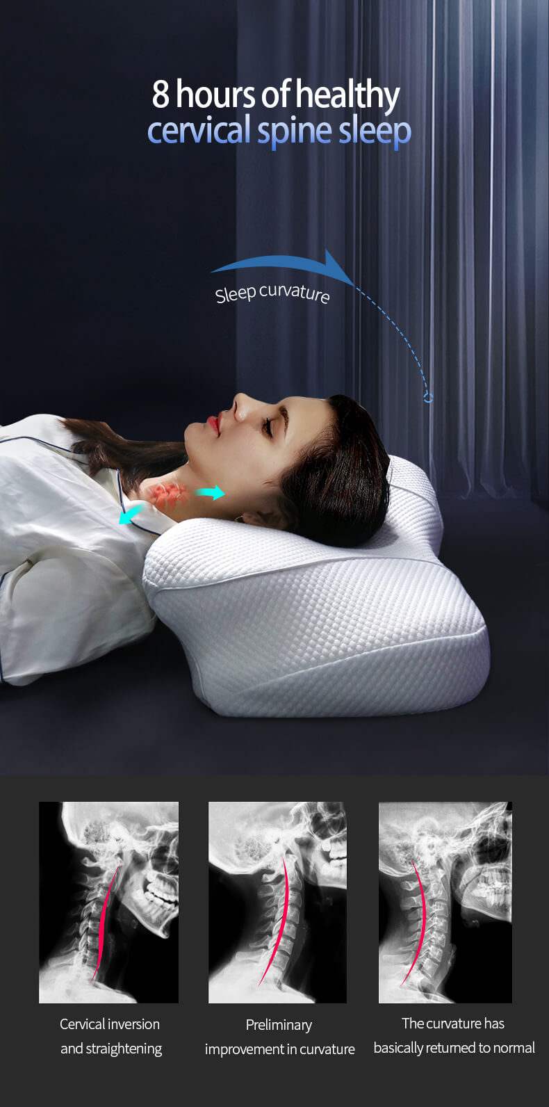 Cervical Memory Foam Pillow JK01(图4)