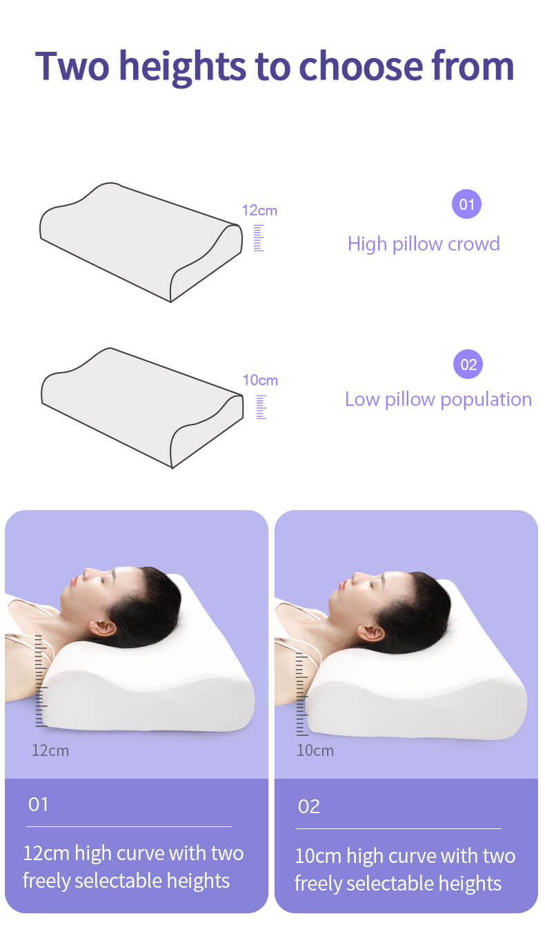 Memory Form Healthy Sleep Pillow JK42(图7)