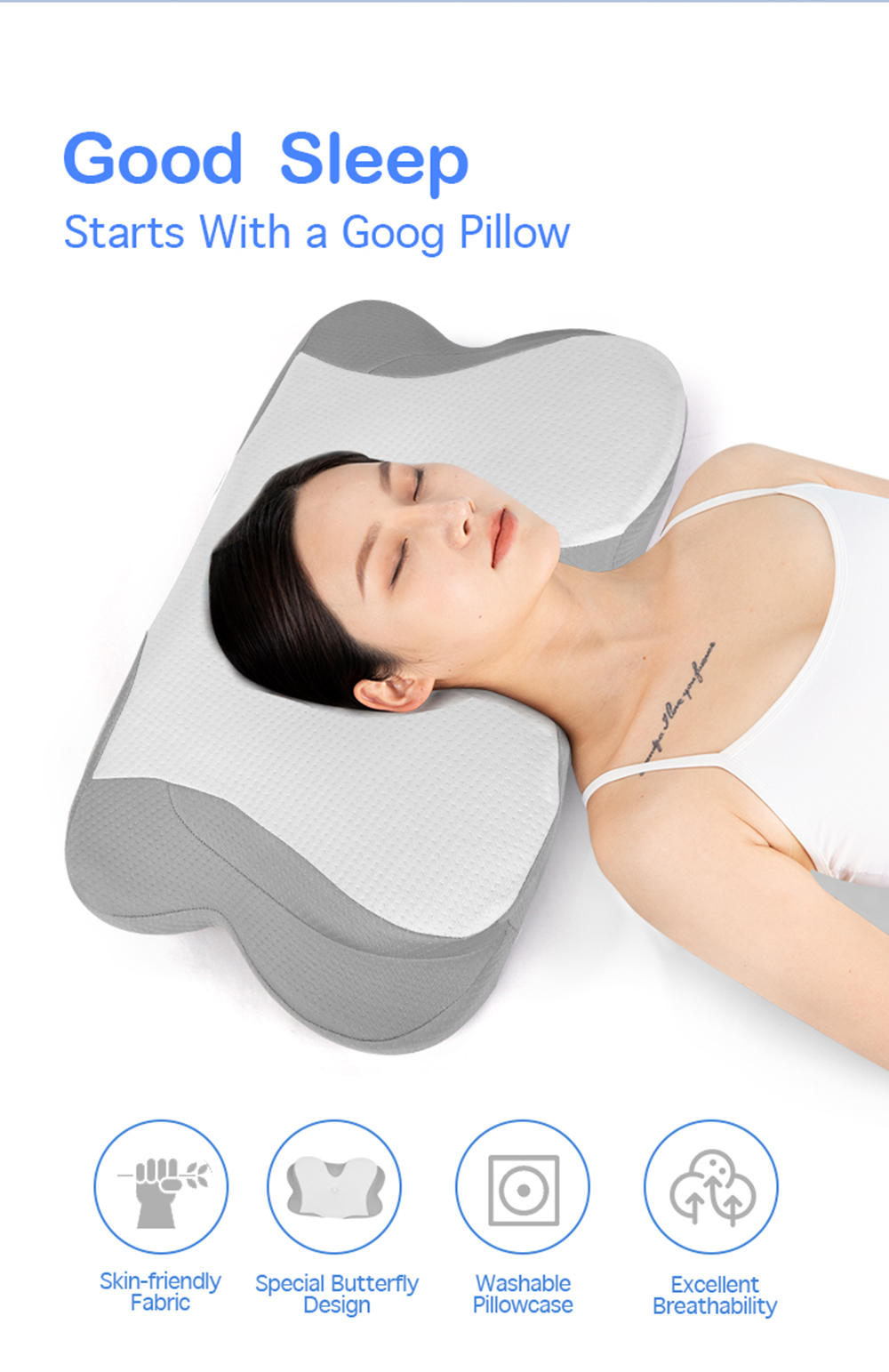 Adjustable Cervical Pillow Cozy Sleeping  JK164(图4)