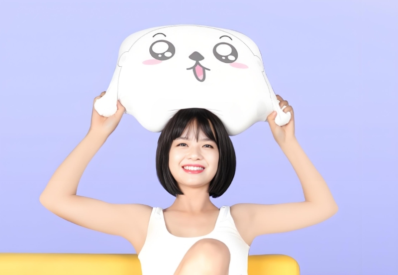 Penguin Multifunctional Pillow: Suitable for Both Office and Home, the Guardian of Your Cervical Health(图1)